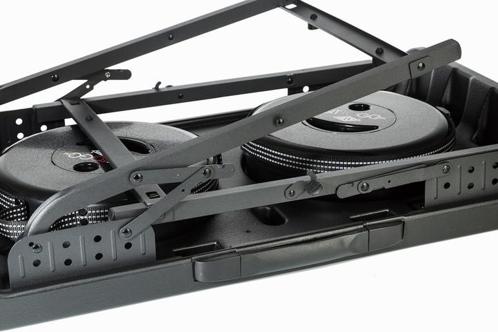 Produktbild Wedo Camping Set 1 Tisch und 2 Teleskophocker NXT schwarz