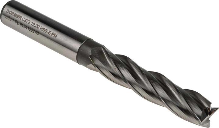 Produktbild Dormer Schaftfräser 4 Schn. 12,0mm HSCO-XP lang