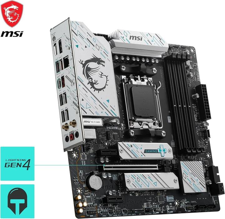 Image du produit MSI AM5 B650M GAMING PLUS WIFI M-ATX (AM5, AMD B650, mATX)