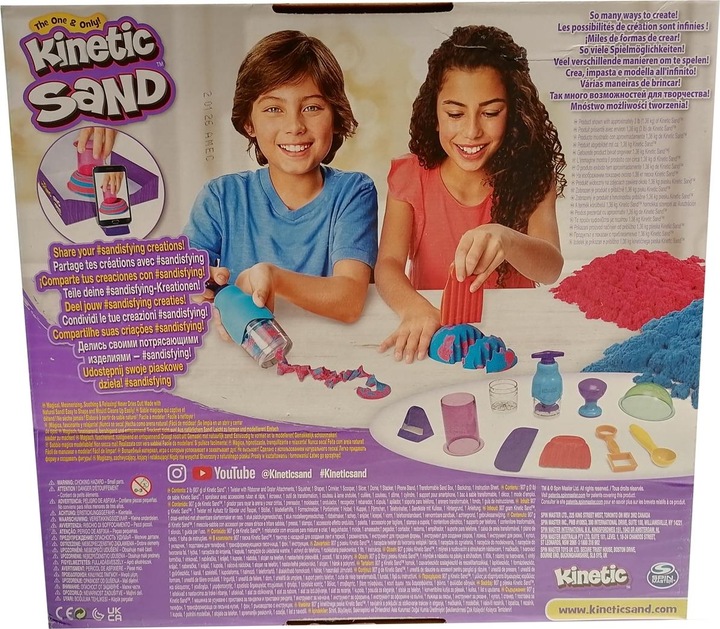 Produktbild Spin Master Kinetic Sand Sandisfying Set 6047232