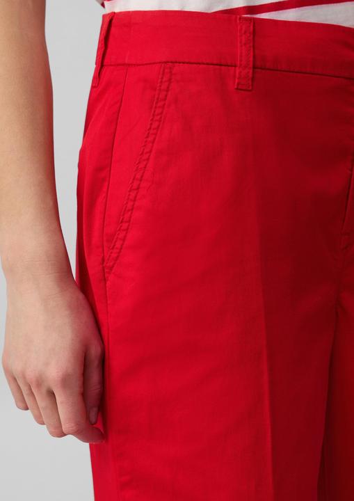 Actual product image S.Oliver Hose High-Rise-Culotte aus Baumwollstretch mit Bügelfalten (42)