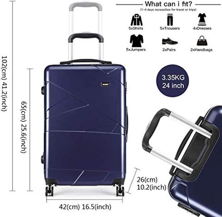 Produktbild Kono Leichter Reisekoffer (94 l)