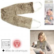 Actual product image Sensly micro wavy ceramic beads necklace