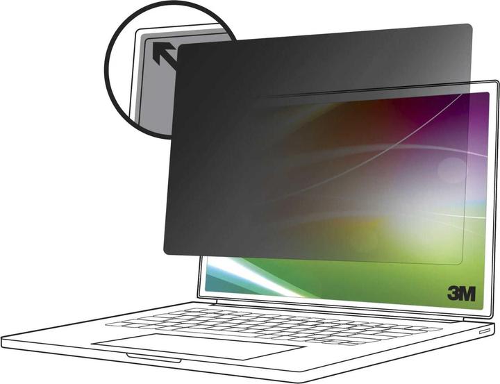 Actual product image 3M Bright Screen Privacy Filter for Microsoft Surface Laptop 1 & 2 (13.50", 3:2)