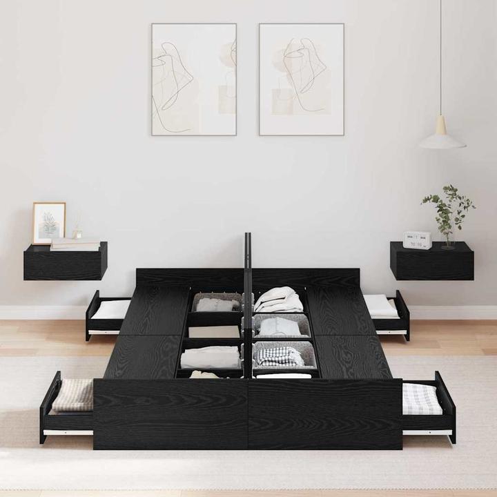 Produktbild VidaXL Stauraumbett (120 x 200 cm)
