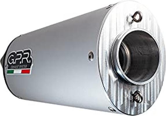 Image du produit TST-GPR Marmitta di Scarico GPR Honda Silver Wing 600 SW-T 2007/16 con Tubo Argento in Alluminio