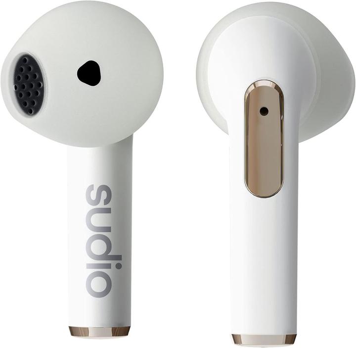 Sudio Ecouteur Sans Fil N2 Blanc (NC, 6 h, Wireless)