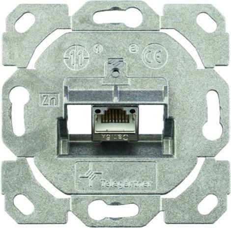 Actual product image Telegärtner Module holder AMJ-S 1gang UP/0flex Cat6A T568B J0002
