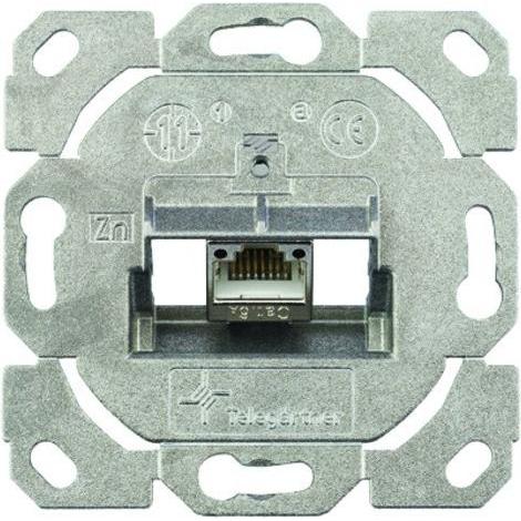 Telegärtner, Steckdose, Modulaufnahme AMJ-S 1fach UP/0flex Cat6A T568B J0002