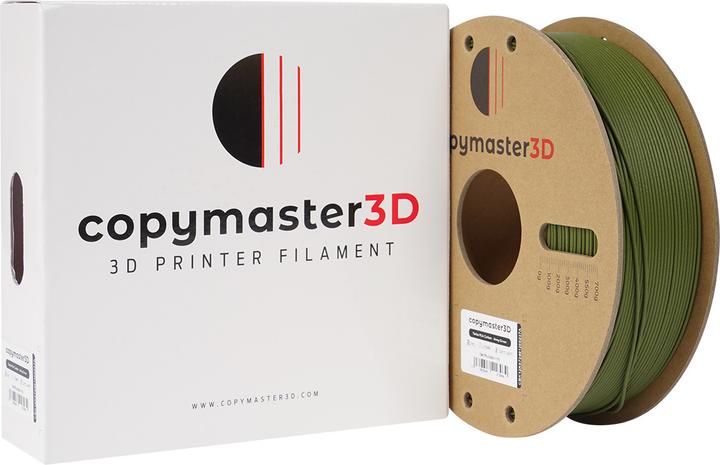 Actual product image Copymaster3D Turbo PLA Carbon filament for 3D printer, 1.75 mm, dark green (PLA, 1.75 mm)