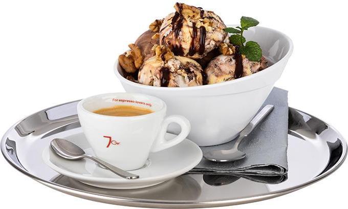 Produktbild APS Serviertablett "KAFFEEHAUS", glänzend