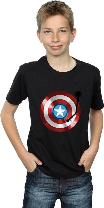 Produktbild Captain America Turntable TShirt Jungen (116)