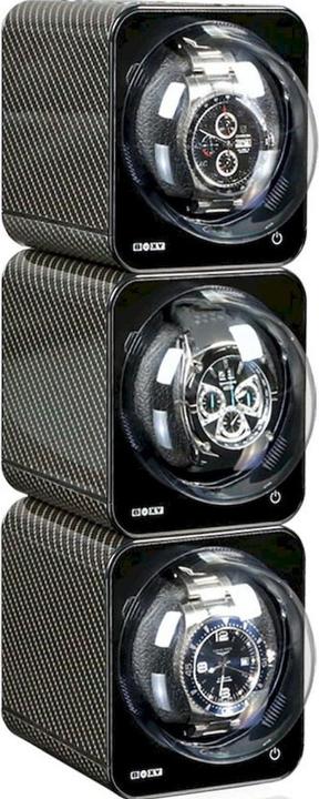 Produktbild Beco Uhrenbeweger Boxy Fancy Brick - Karbon ohne Netzteil (1x)