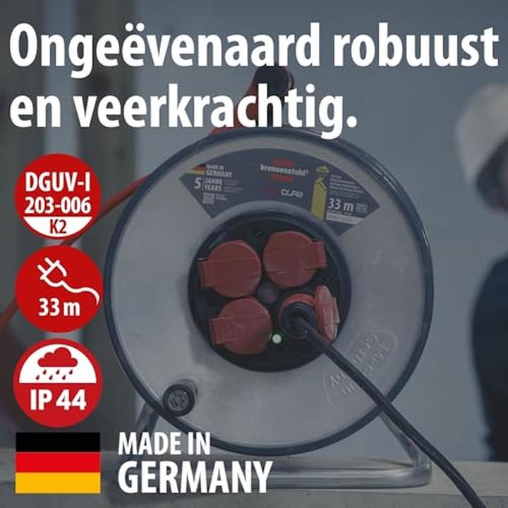 Produktbild Brennenstuhl Profi Stahlkern- (33 m, 2.50 mm²)