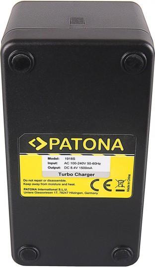 Actual product image Patona Turbo charger 220v for NP-F battery (Camera battery charger)