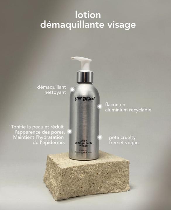 Actual product image Grangettes make-up cleansing face lotion (Cleansing lotion, 200 ml)