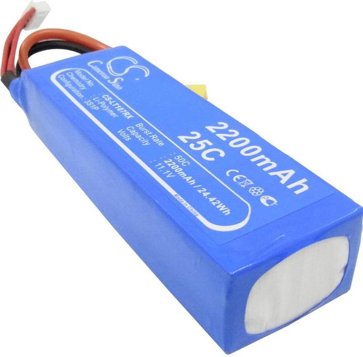 Actual product image CS Cameron Sino CS-LT107RX modelling battery pack (LiPo) (11.10 V, 2200 mAh)