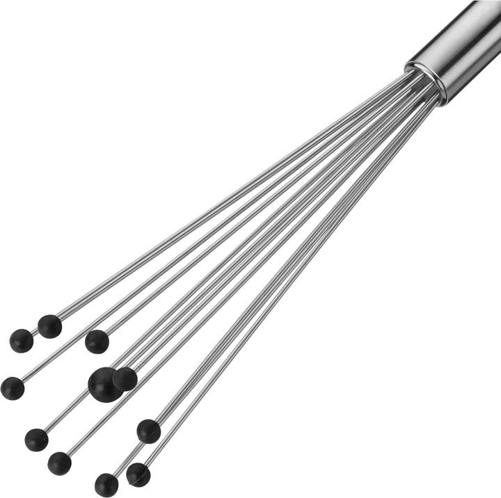 Produktbild WMF Rührblitz Schneebesen Silikonkugeln 27cm Profi Plus Edelstahl hitzebeständig