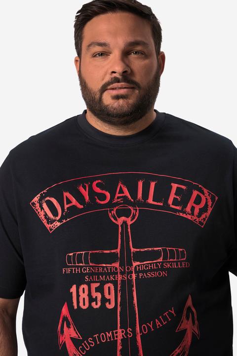 Produktbild Men+ T-Shirt, Halbarm, Bauchfit, Frontdruck, bis 84/86 (54)