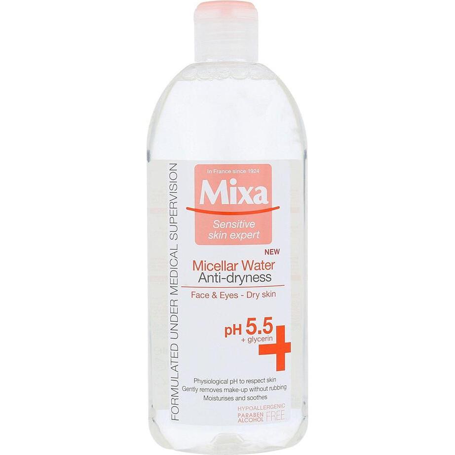 Mixa, Gesichtsreinigung, Anti-Dryness (Mizellenwasser, 400 ml)