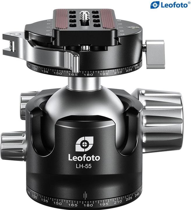 Produktbild Leofoto LH-55PCL (w/ PCL-70 Clamp) 55mm Low Center Of Gravity Ball H (2006201511) (Kugelkopf)
