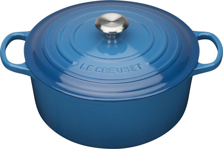 Le Creuset Signature (24 cm, Bräter + Schmortopf, Gusseisen)