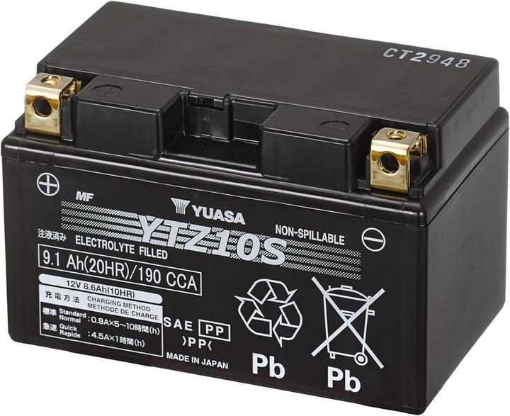 Produktbild Yuasa YTZ10S (12 V, 8.60 Ah, 190 A)
