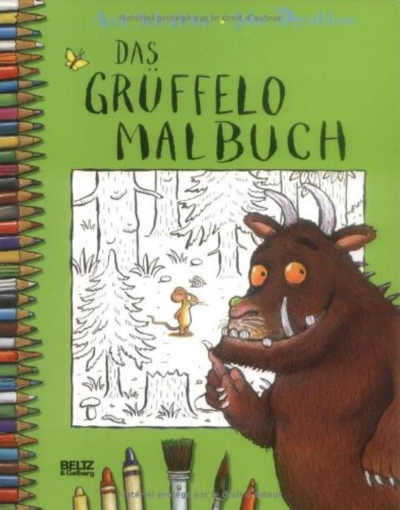 Produktbild Das Grüffelo-Malbuch