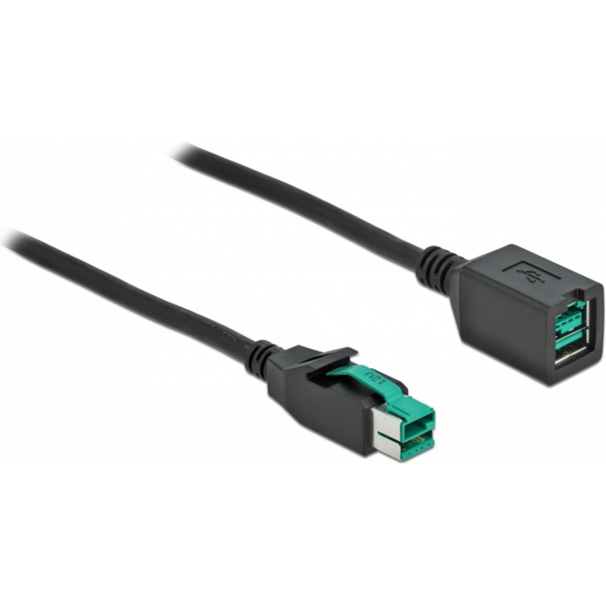 Delock, Verlängerungskabel, PoweredUSB extension cable (5 m)