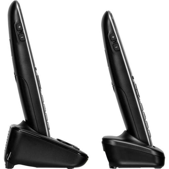 Thumbnail - Panasonic KX-TGH722GS, Telefon, Schwarz