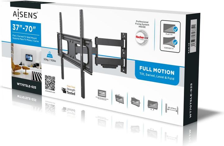 Immagine prodotto Aisens WT70TSLE-025 (Muro, 70", 50 kg)
