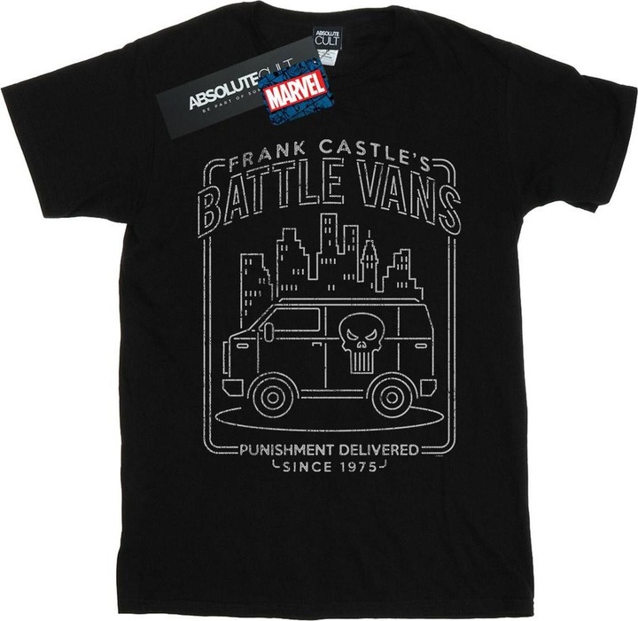 Immagine prodotto The Punisher Frank Castle's Battle Vans Maglietta Ampia Donna (4XL)