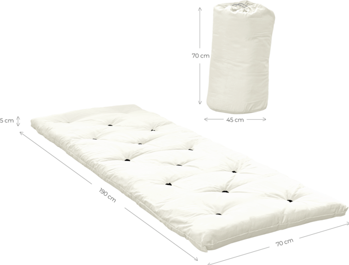 Immagine prodotto Karup Design Letto in una borsa (70 x 190 cm, Nucleo di schiuma)