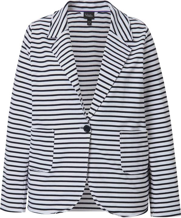 Actual product image Ulla Popken Striped Jersey Blazer (50, 52)