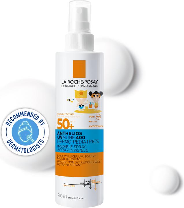 Produktbild La Roche Posay ROCHE POSAY Anthelios DP Invi Spr UV LSF50+ 200 ml (Sonnenspray, SPF 50+, 200 ml, 237 g)