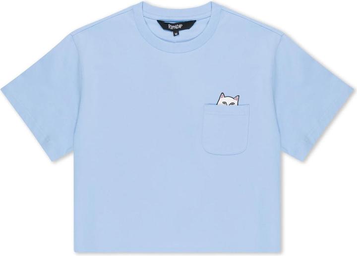 Immagine prodotto RipnDip Maglietta Lord Nermal Cropped Baby Pocket Donna (XL)