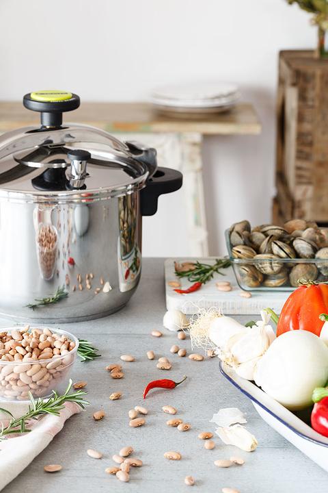 Produktbild Monix M530005 (Dampfkochtopf, Kochtopf, Edelstahl, 24 x 35 cm)