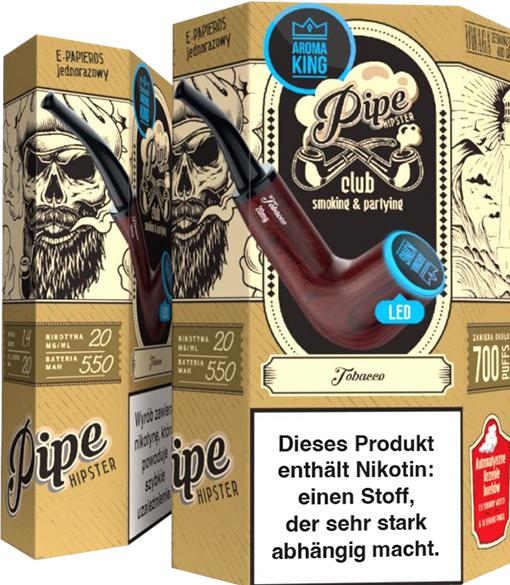 Produktbild Aroma King Pipe Tobacco (Intensives Aroma nach Tabak, Vanille und Rahm)