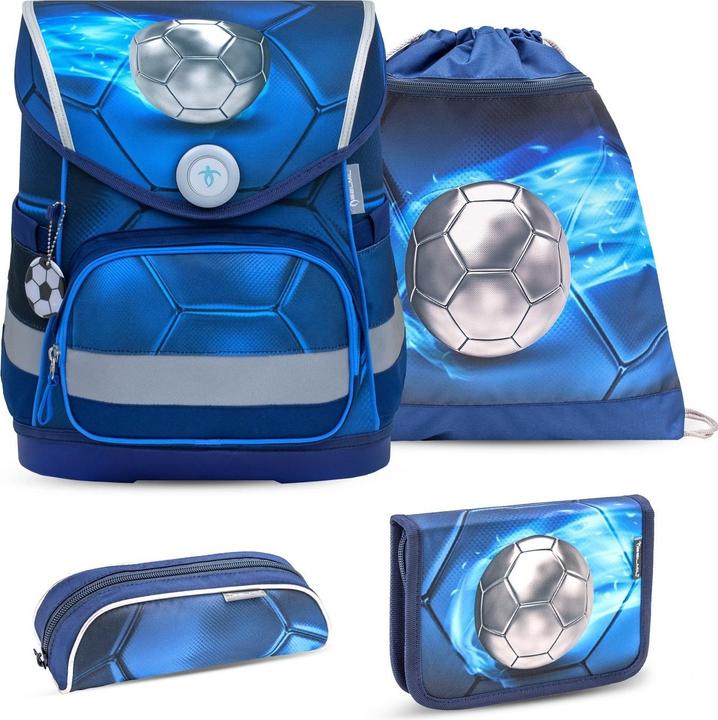 Actual product image Belmil COMPACT Schulrucksack-Set Football 4 (19 l)