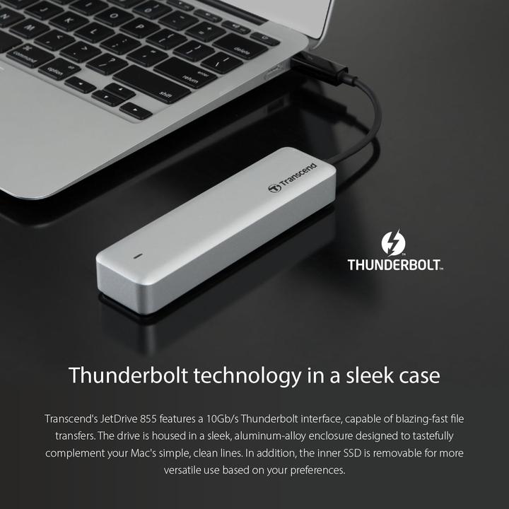 Actual product image Transcend JetDrive 855 (0.96 TB)