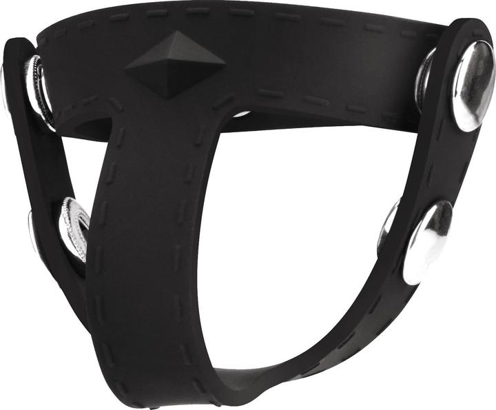 Immagine prodotto Blue Line C&B GEAR Anello per cazzo a T in silicone con divisorio per le palle