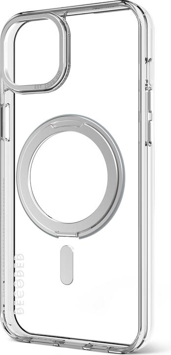 Produktbild Decoded Recycled Plastic Loop Stand Backcover iPhone 15 Plus Transparant (Apple iPhone 15 Plus)