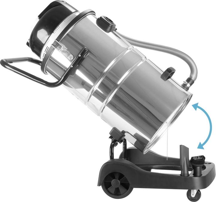 Produktbild Stahlwerk Staubsauger VC-1400 ST mit 1.400 W Leistung und 60 l Edelstahlbehälter (Nass-Trockensauger)