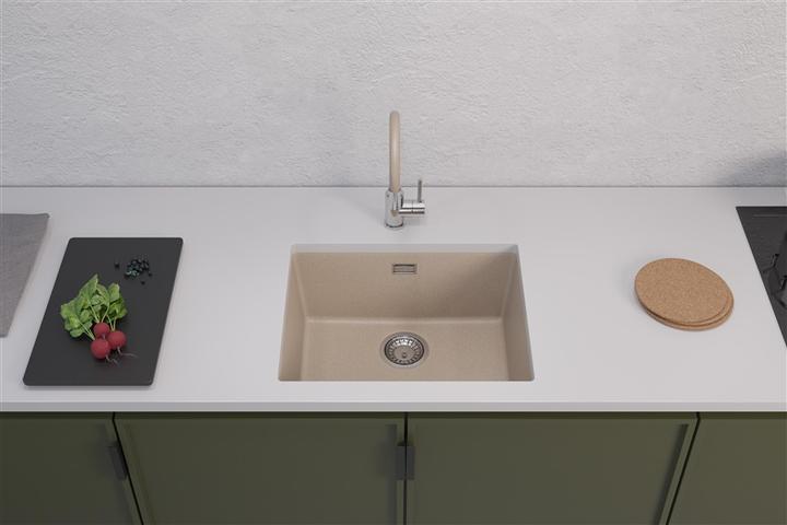 Produktbild Alveus Sink Omni 30 G55 With Syphon Beige (45 cm, 55 cm)