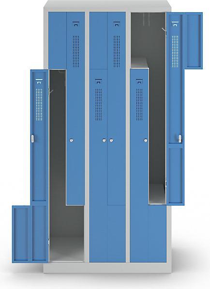 Produktbild eurokraft basic Z-Schrank (87 cm, 180 cm)
