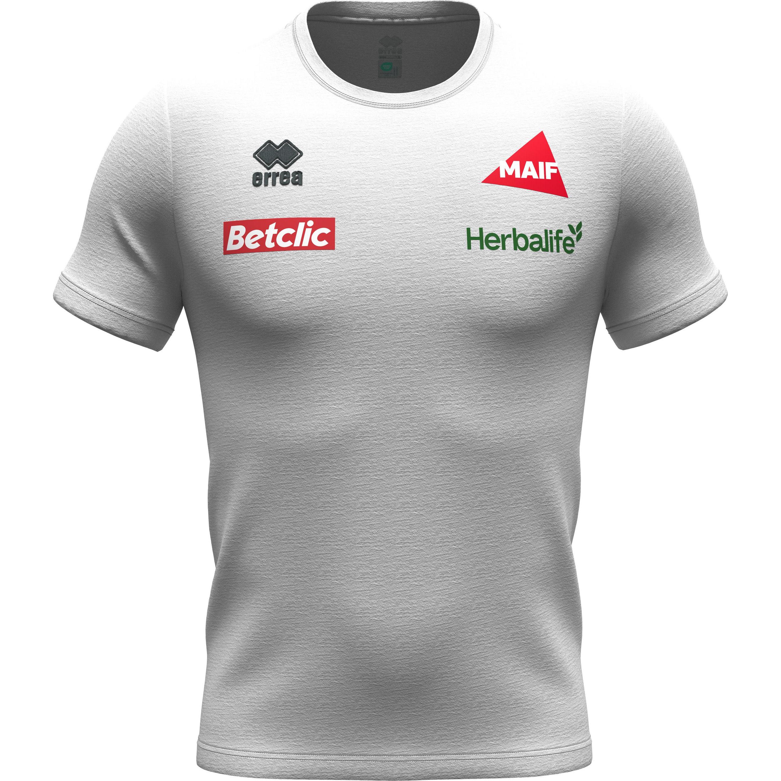 Thumbnail - Errea, Herren, Sportshirt, t-hirt france evo 2024/25 (S), Weiss, S