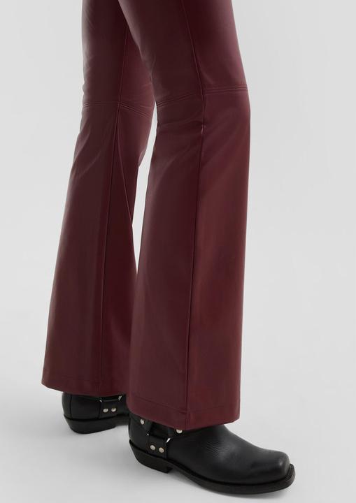 Immagine prodotto s.Oliver Hose Flared Leg Pants in Lederoptik (32)