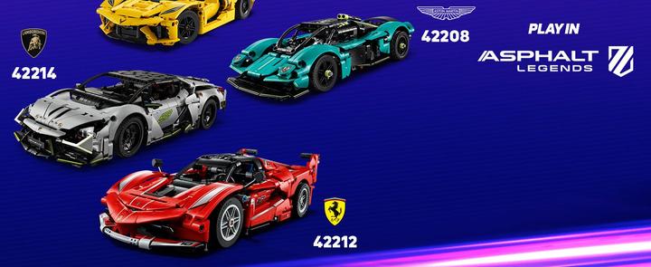 Image du produit LEGO Bugatti Chiron Pur Sport Hypercar (42222, LEGO Technic)