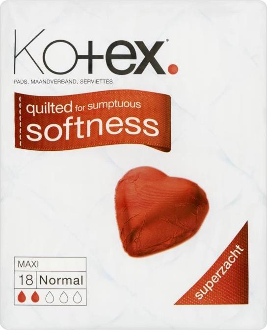 Produktbild Kotex Maxi 18 Normale Damenbinden (18x)