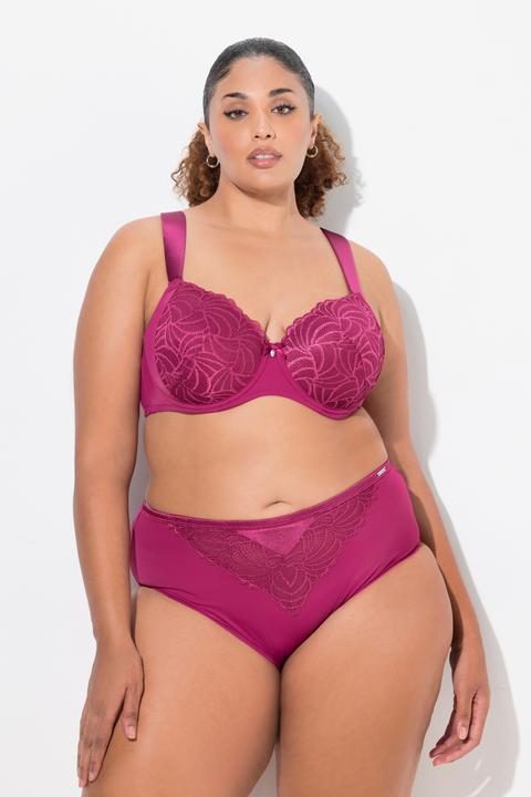 Produktbild Ulla Popken Bügel-BH, Spitze, Softschalen, Cup B - E (95 E)